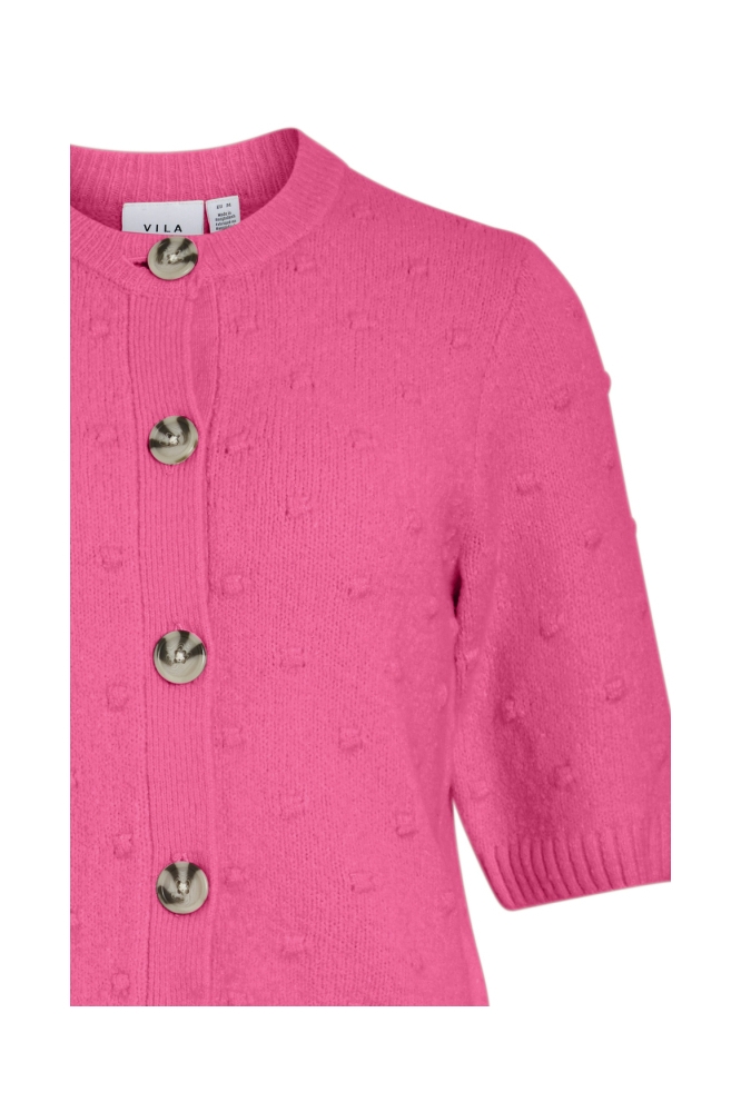 VISOFIE L/S KNIT CARDGIAN 6 14111657 Sangria Sunset